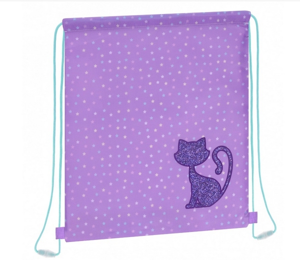 Worek na buty Glitter Cat 576220 STARPAK